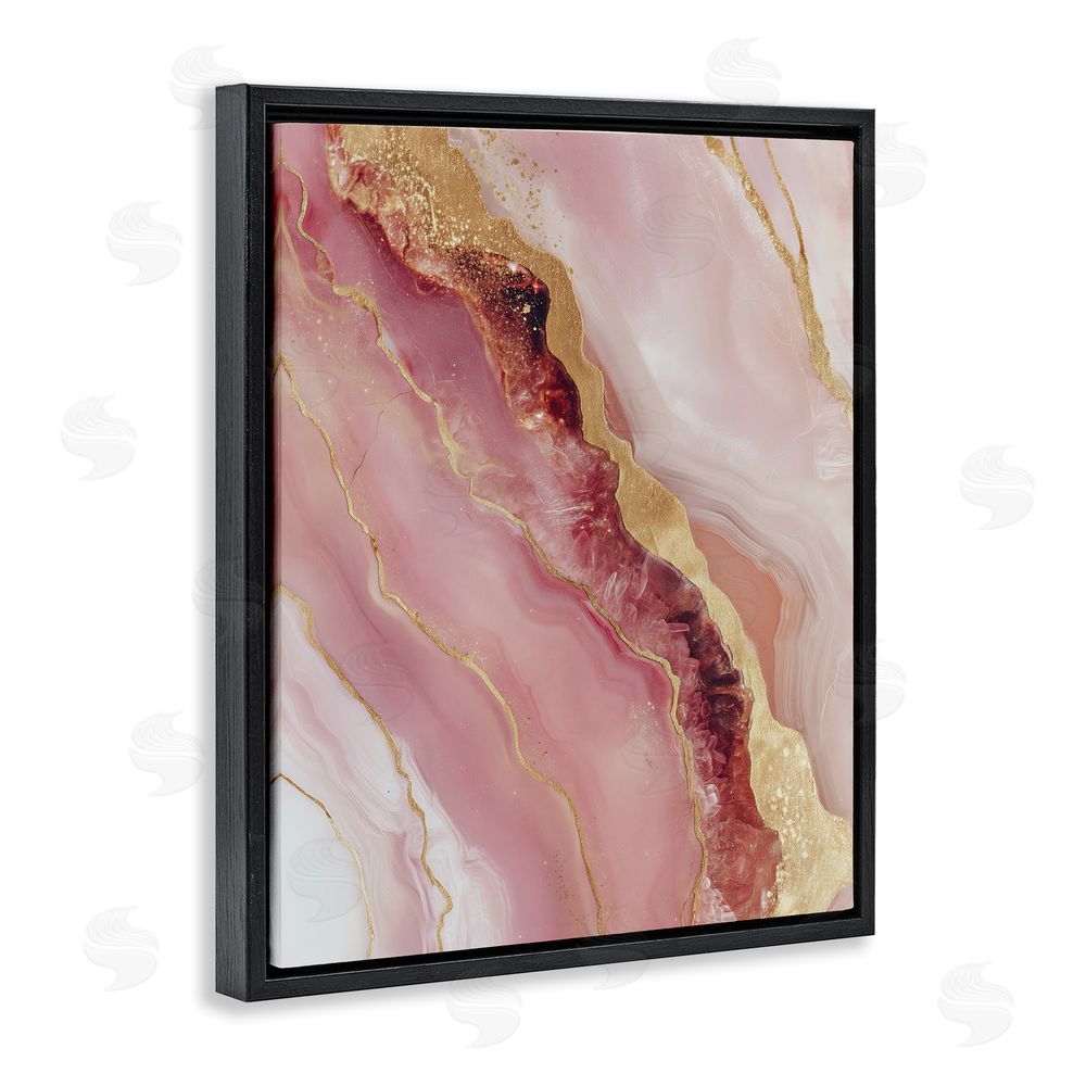 Svetlana Aleynikova Celestial Cross Section Black Floating Frame Canvas Wall Art Print