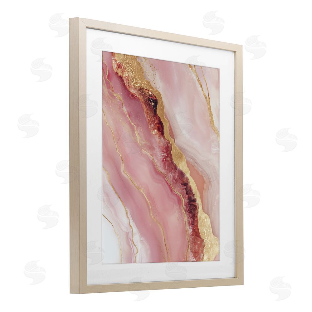 Svetlana Aleynikova Celestial Cross Section Birch Framed Print Under Glass Wall Art