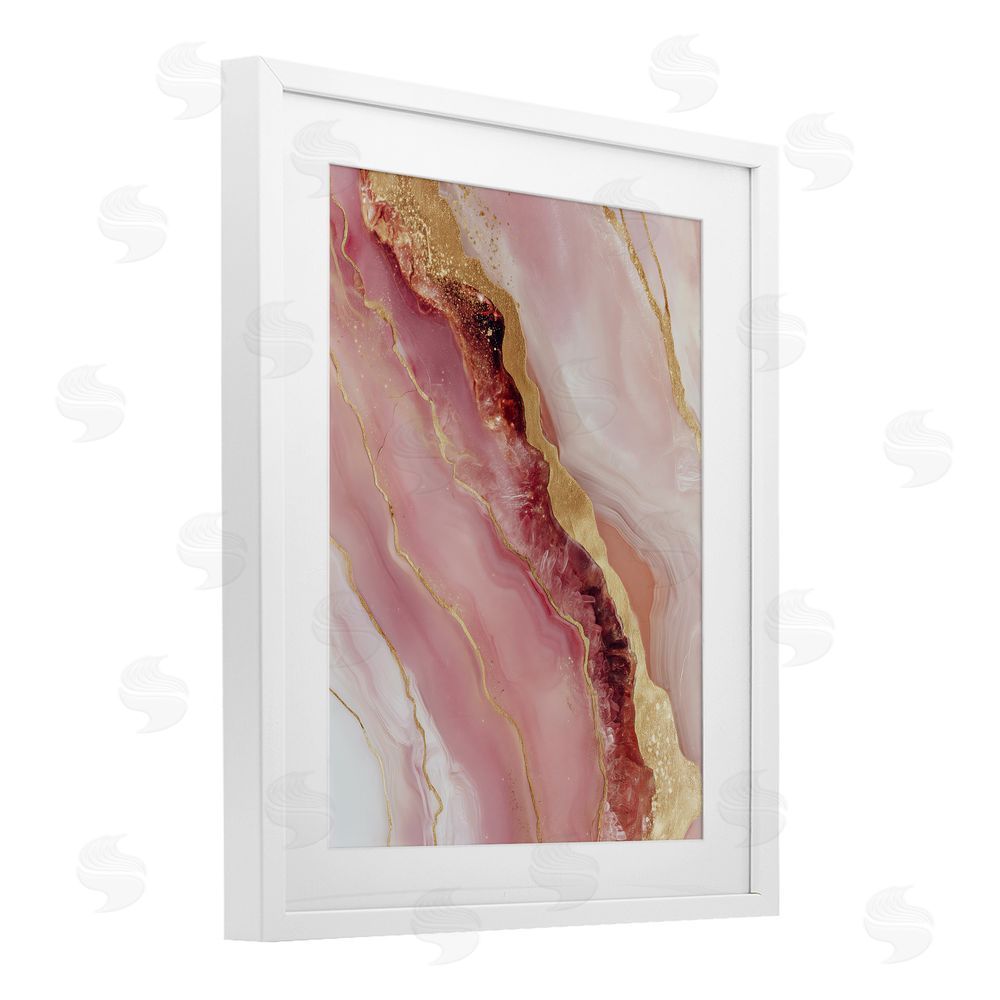 Svetlana Aleynikova Celestial Cross Section White Framed Print Under Glass Wall Art