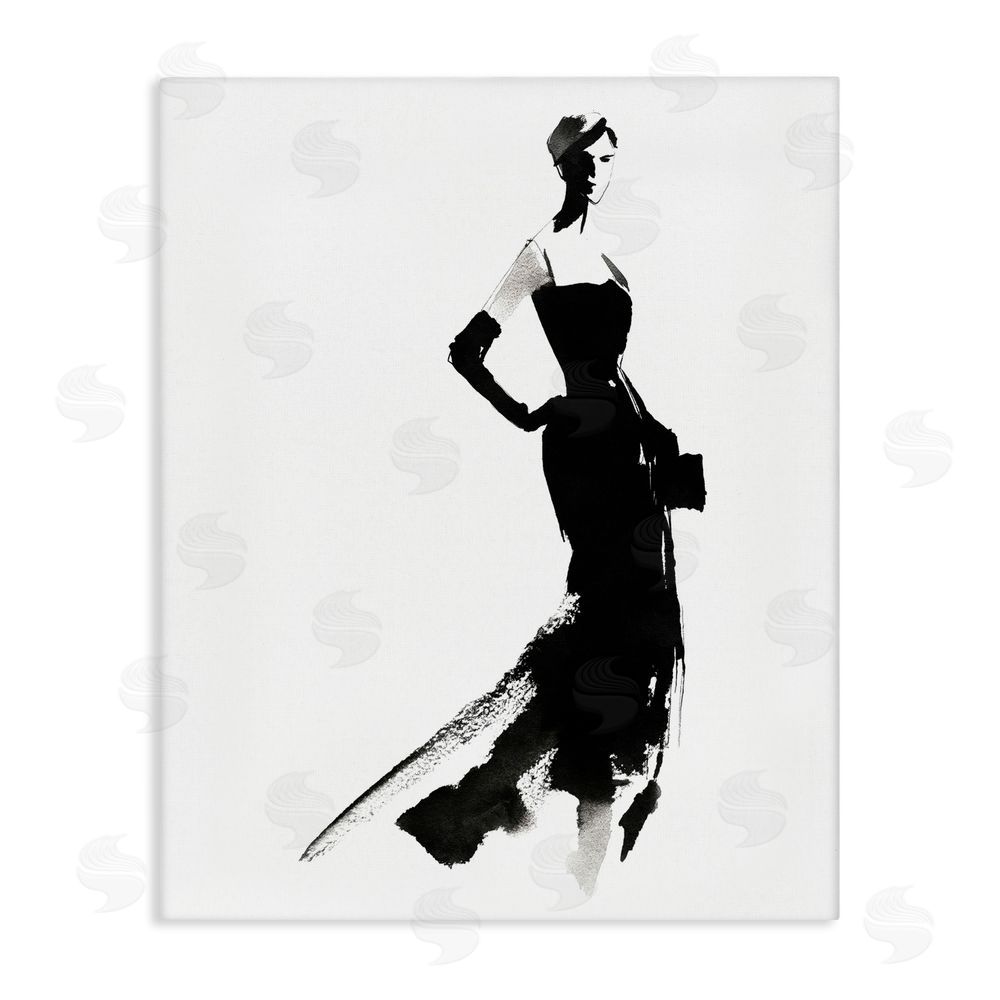 Svetlana Aleynikova Runway Reverie Fashion Model Canvas Wall Art Print