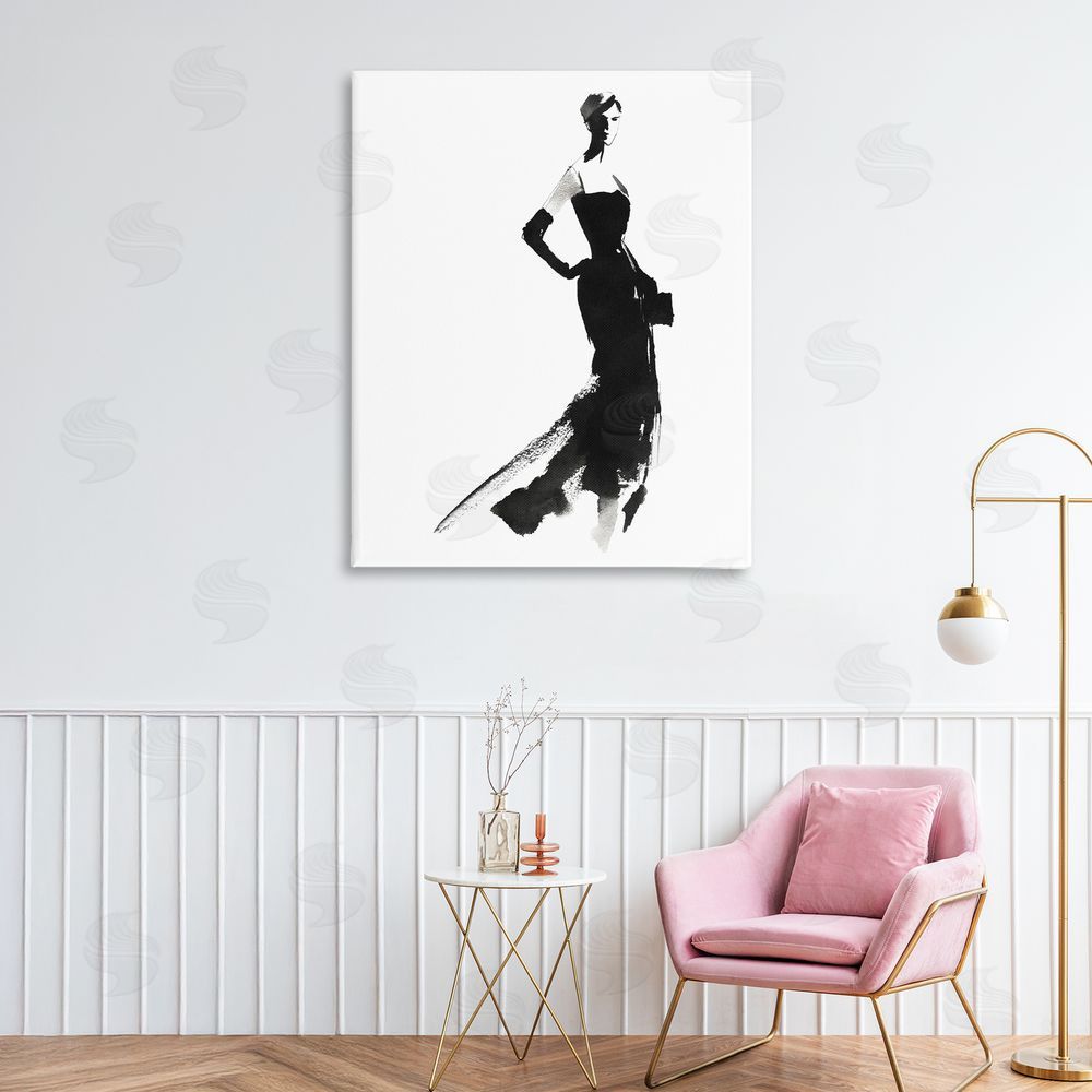 Svetlana Aleynikova Runway Reverie Fashion Model Canvas Art on Wall