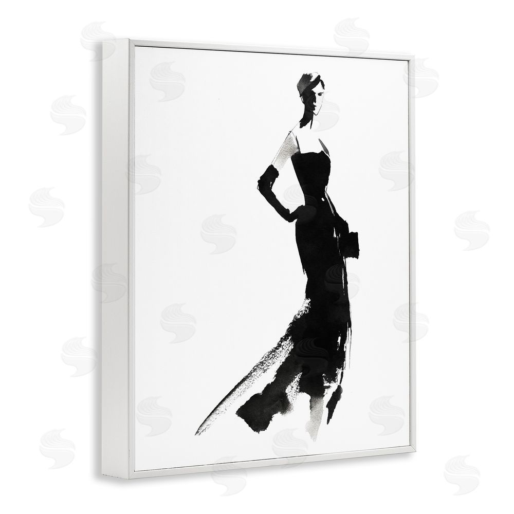 Svetlana Aleynikova Runway Reverie Fashion Model White Framed Giclee Wall Art Print