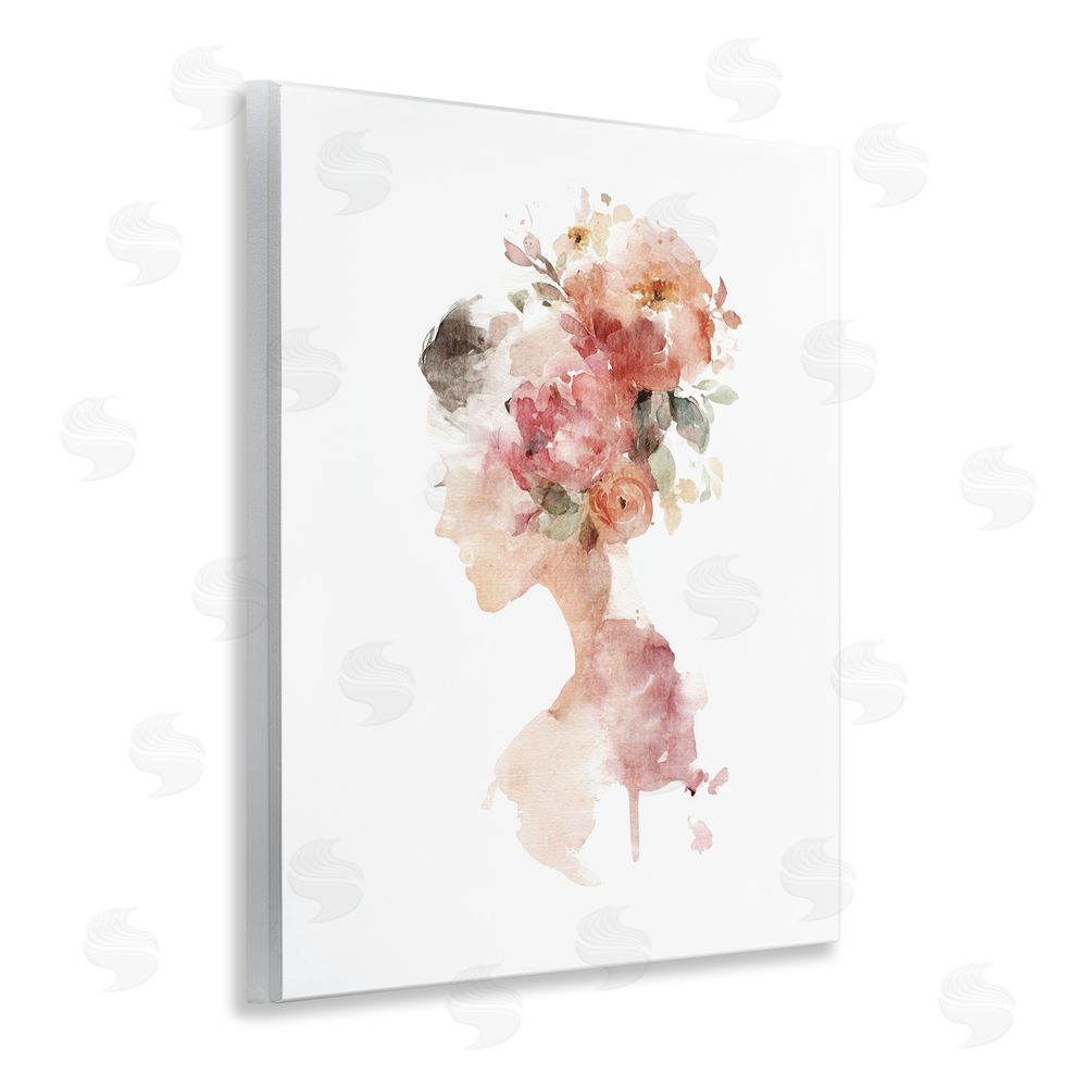 Svetlana Aleynikova Flowing With Petals Portrait Wall Plaque Art Print