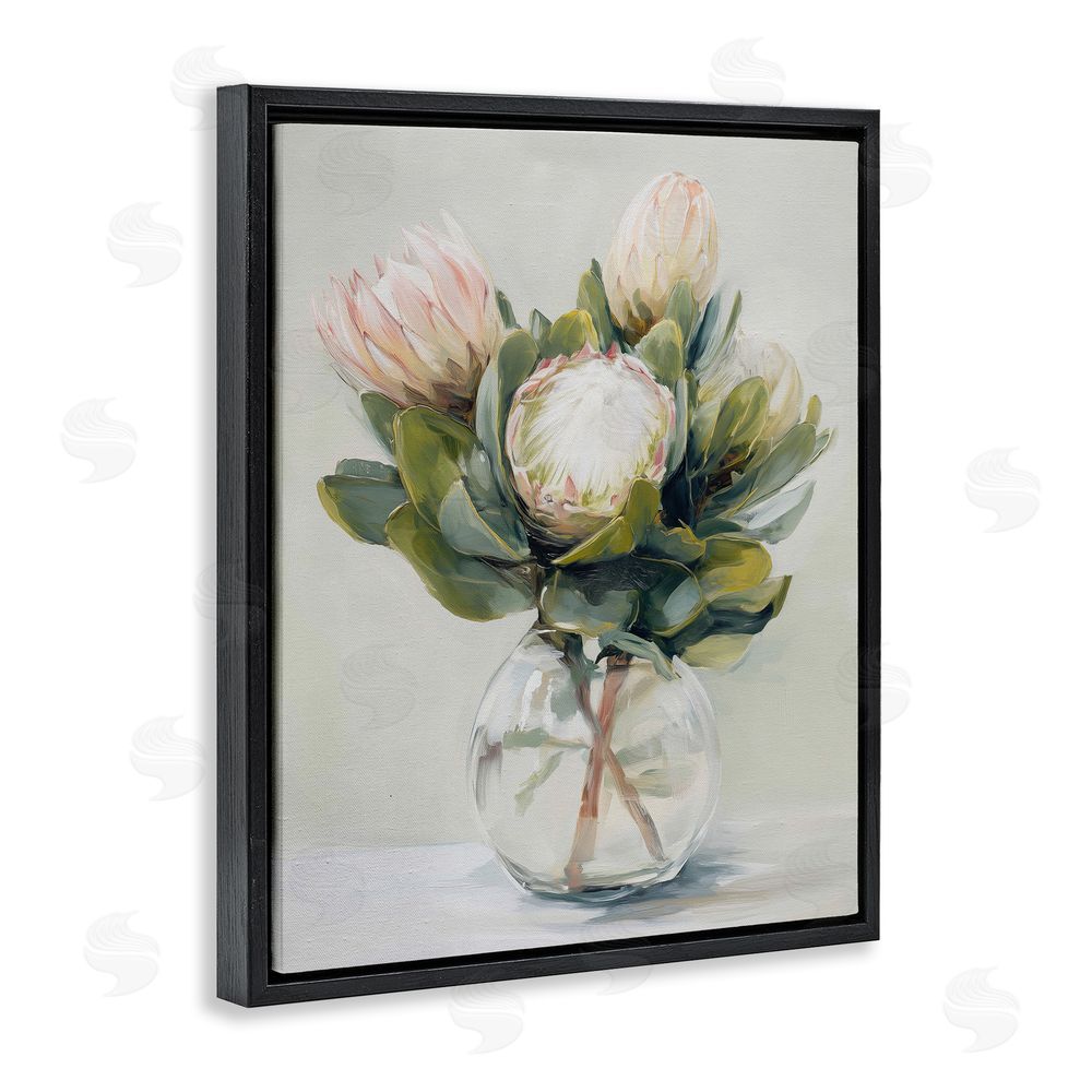 Svetlana Aleynikova Lush & Wild Tropics Black Floating Frame Canvas Wall Art Print