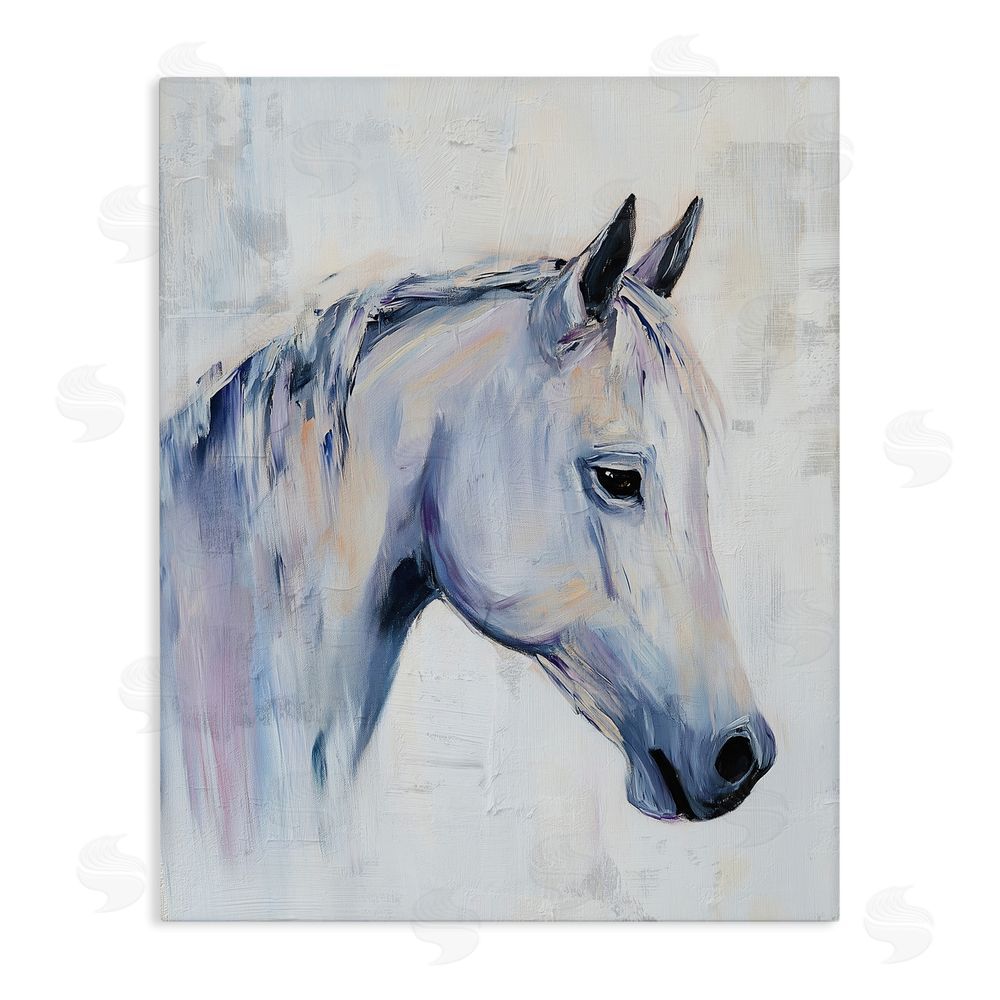 Svetlana Aleynikova Majestic Spirit Horse Portrait Stretched Canvas Wall Art Print