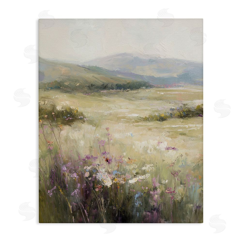 Svetlana Aleynikova Fields Of Serenity Stretched Canvas Wall Art Print