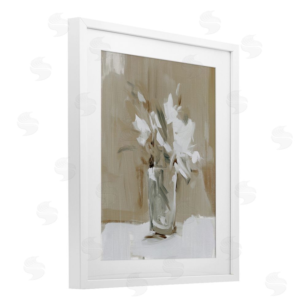 Svetlana Aleynikova Pure Forms Still Life White Framed Print Under Glass Wall Art