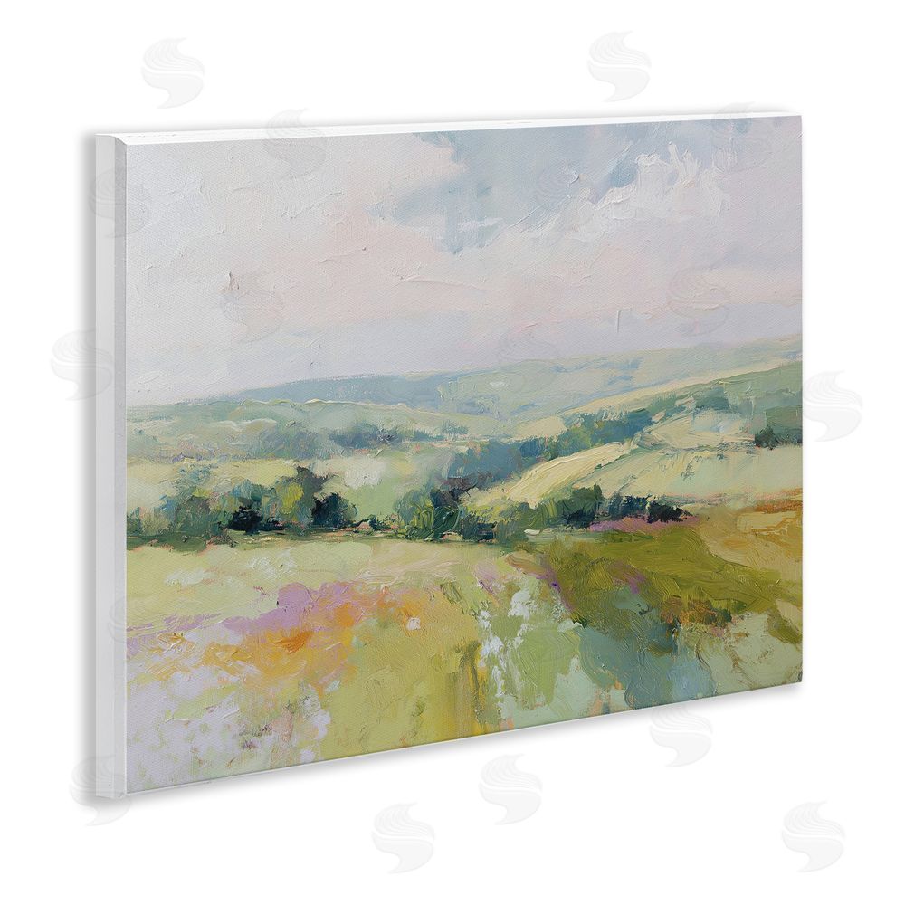 Svetlana Aleynikova Endless Green Hills Wall Plaque Art Print