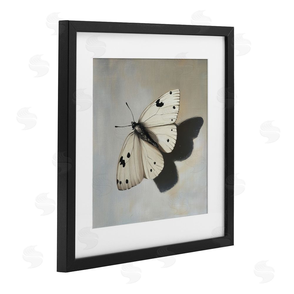 Svetlana Aleynikova Velvet's Butterfly Wings Black Framed Print Under Glass Wall Art