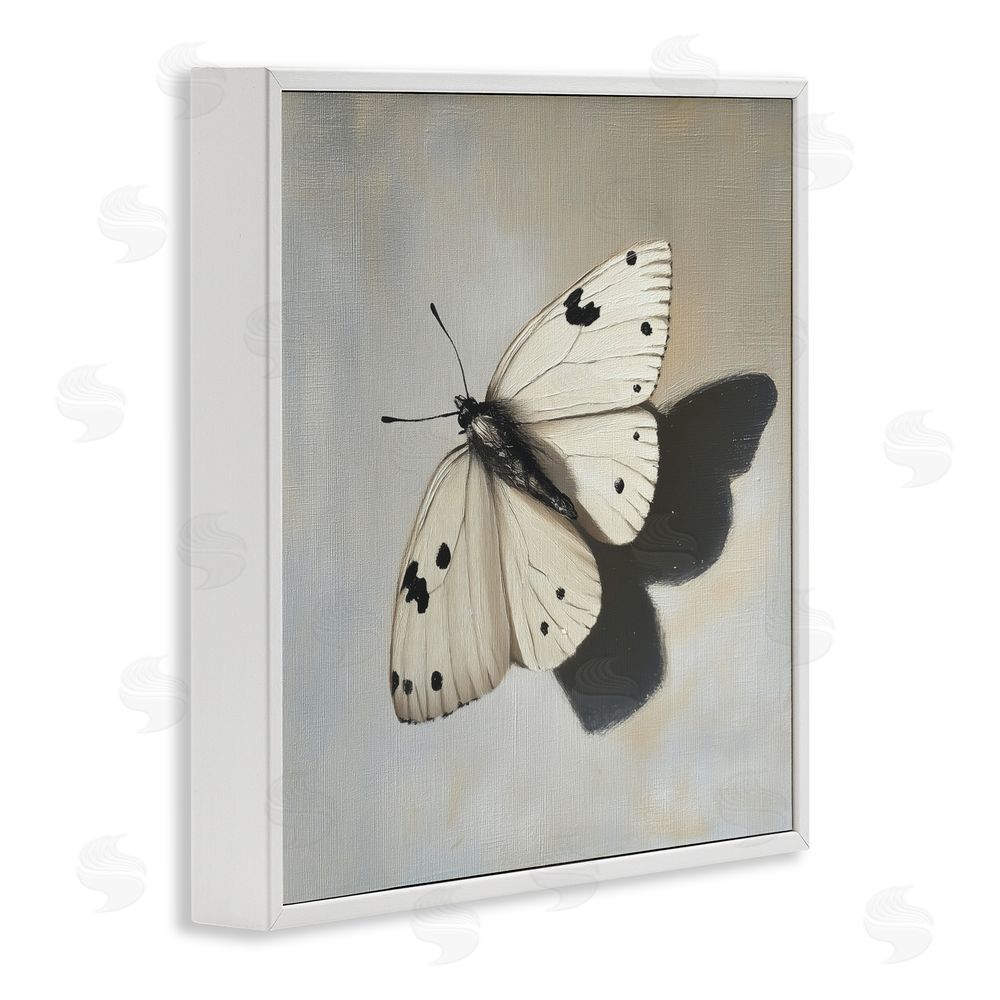 Svetlana Aleynikova Velvet's Butterfly Wings White Framed Giclee Wall Art Print