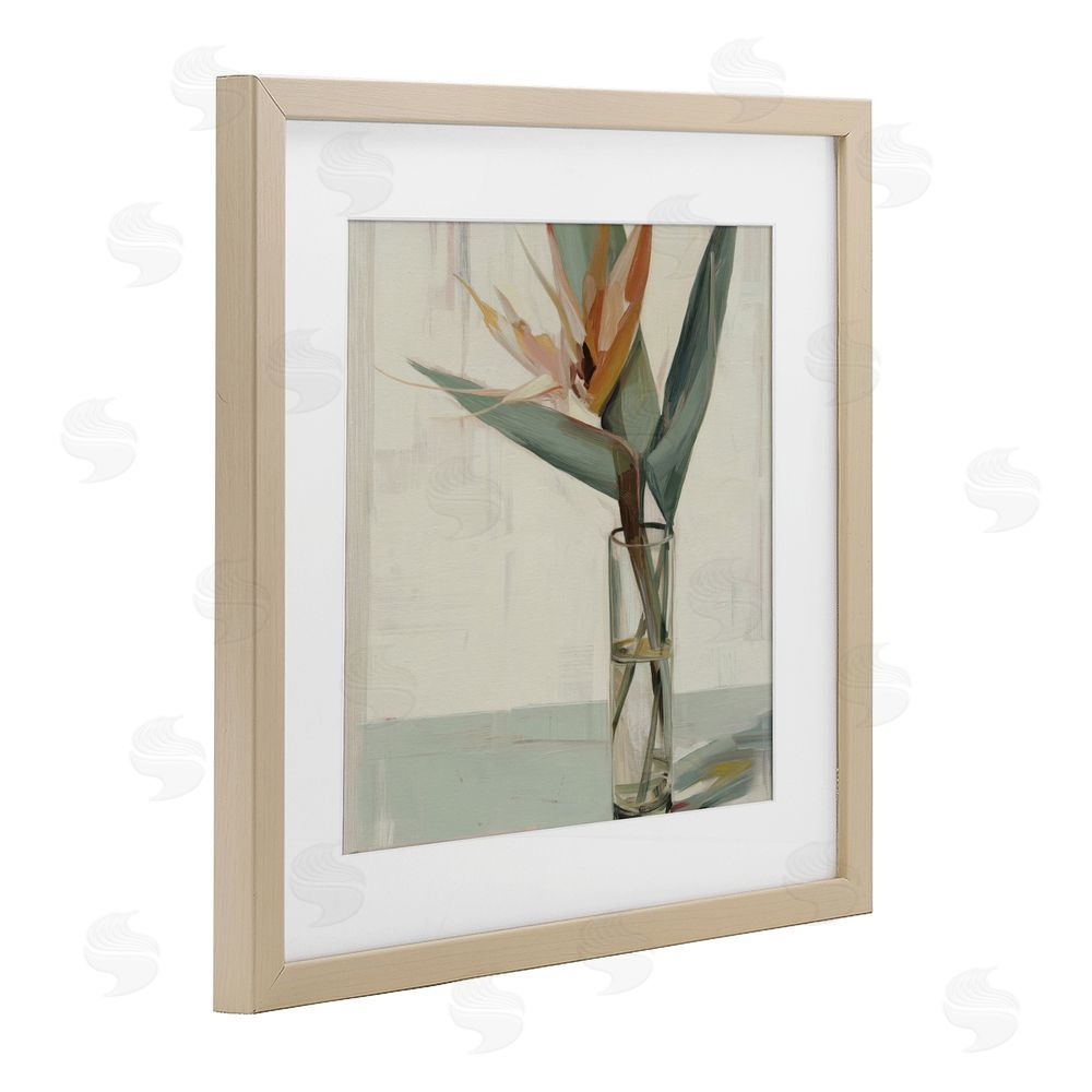 Svetlana Aleynikova Exotic Island Bloom Birch Framed Print Under Glass Wall Art