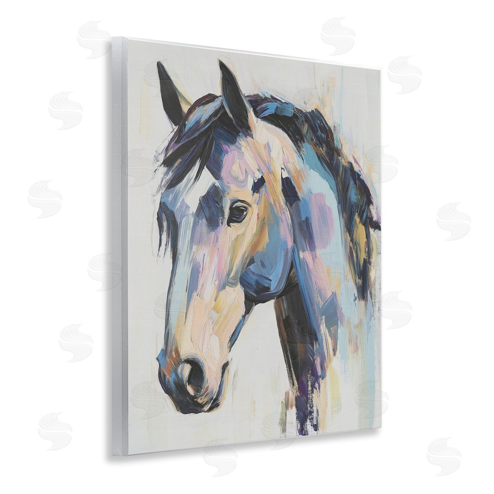 Svetlana Aleynikova Chromatic Stallion Abstraction Wall Plaque Art Print