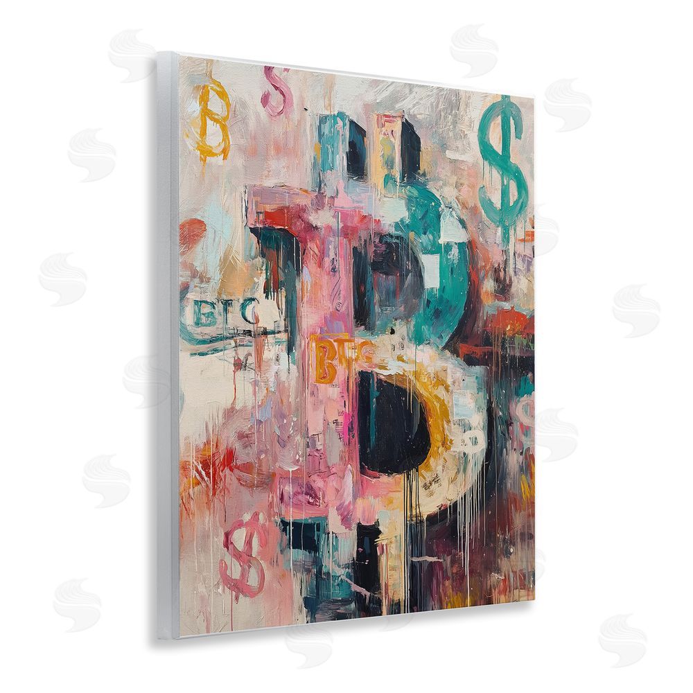Svetlana Aleynikova Street Style Crypto Symbol Wall Plaque Art Print