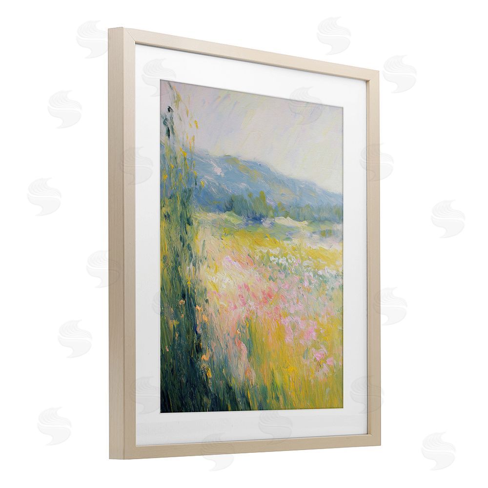 Svetlana Aleynikova Breeze Through The Blooms Birch Framed Print Under Glass Wall Art
