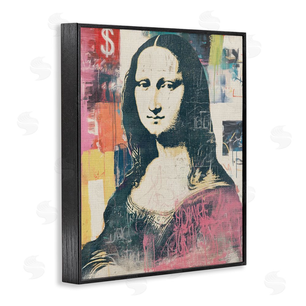 Svetlana Aleynikova Urban Renaissance Portrait Black Framed Giclee Wall Art Print