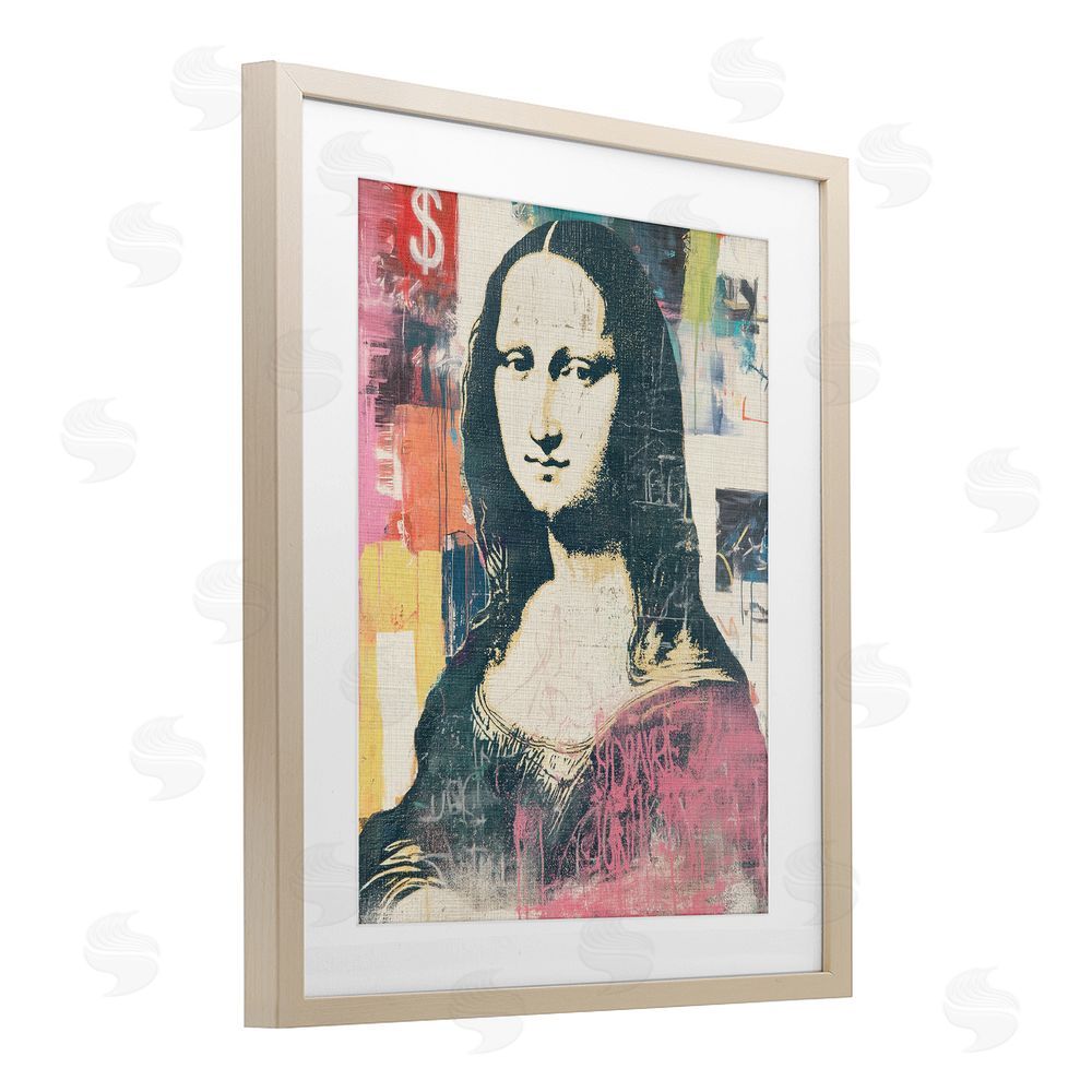 Svetlana Aleynikova Urban Renaissance Portrait Birch Framed Print Under Glass Wall Art