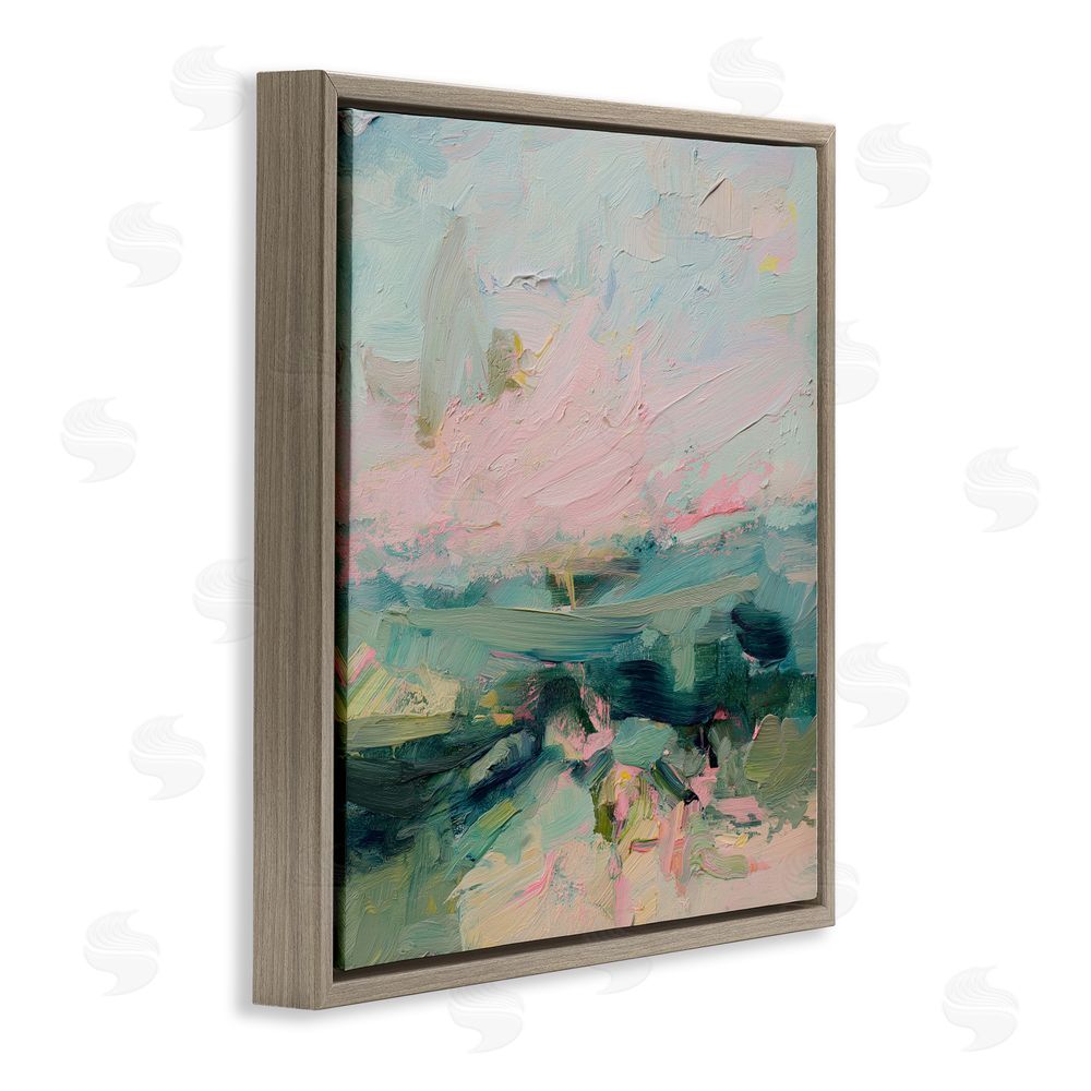 Svetlana Aleynikova Nature's Palette Atmosphere Brown Floating Frame Canvas Wall Art Print