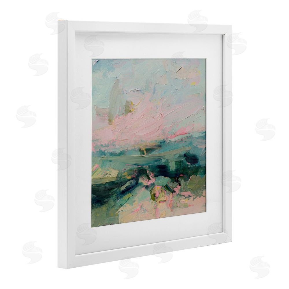 Svetlana Aleynikova Nature's Palette Atmosphere White Framed Print Under Glass Wall Art