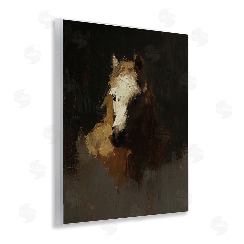 Svetlana Aleynikova Abstract Rider Horse Illusion Wall Plaque Art Print