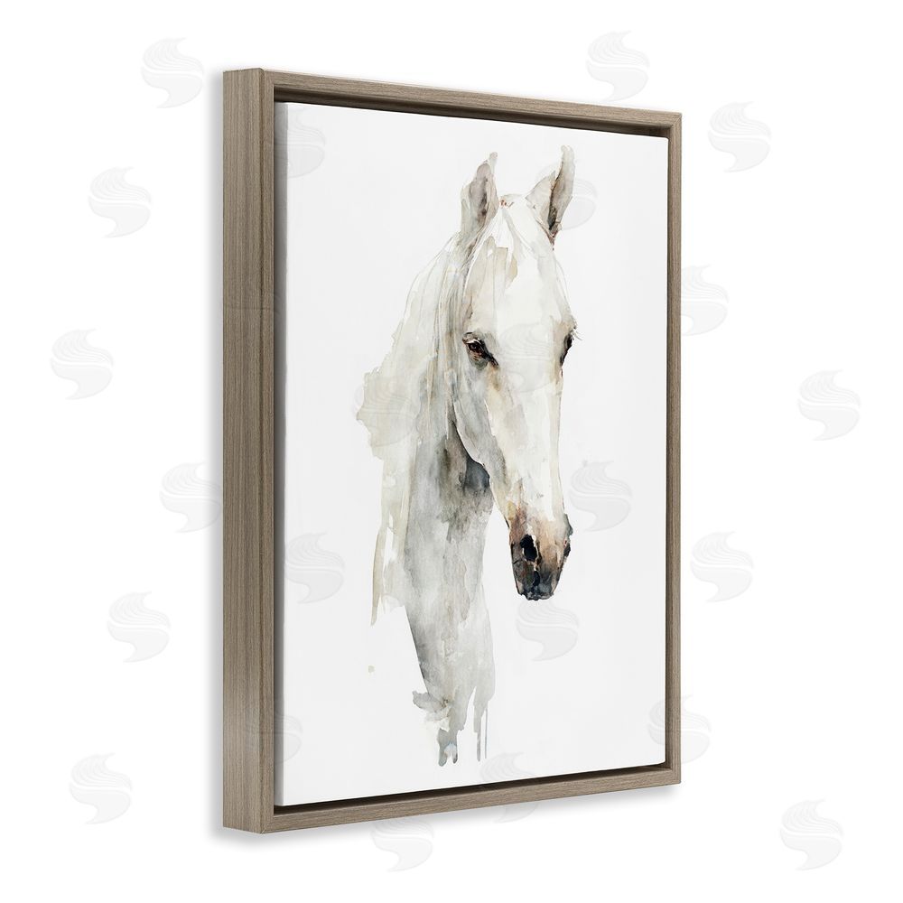 Svetlana Aleynikova Soul Of The Prairie Brown Floating Frame Canvas Wall Art Print