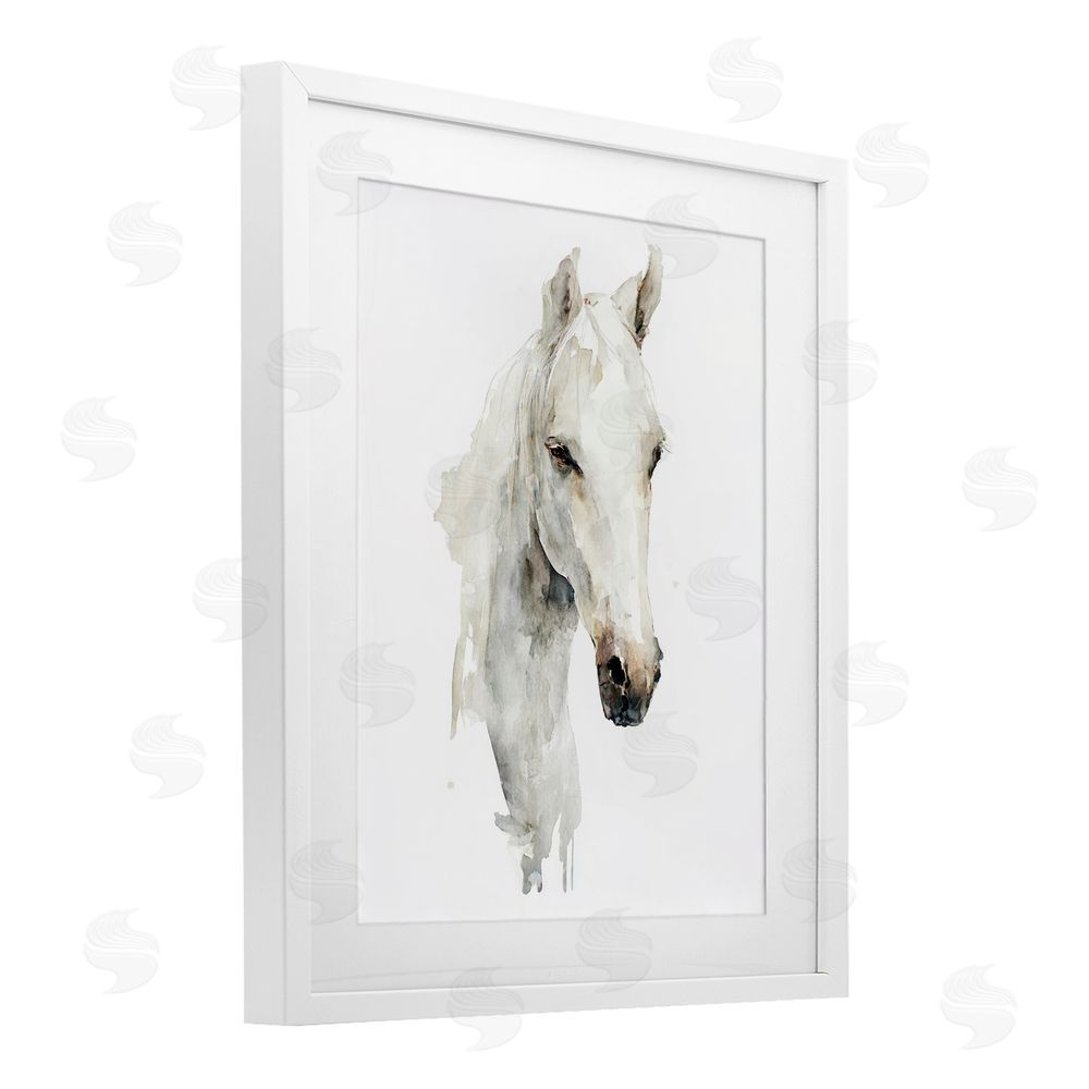Svetlana Aleynikova Soul Of The Prairie White Framed Print Under Glass Wall Art