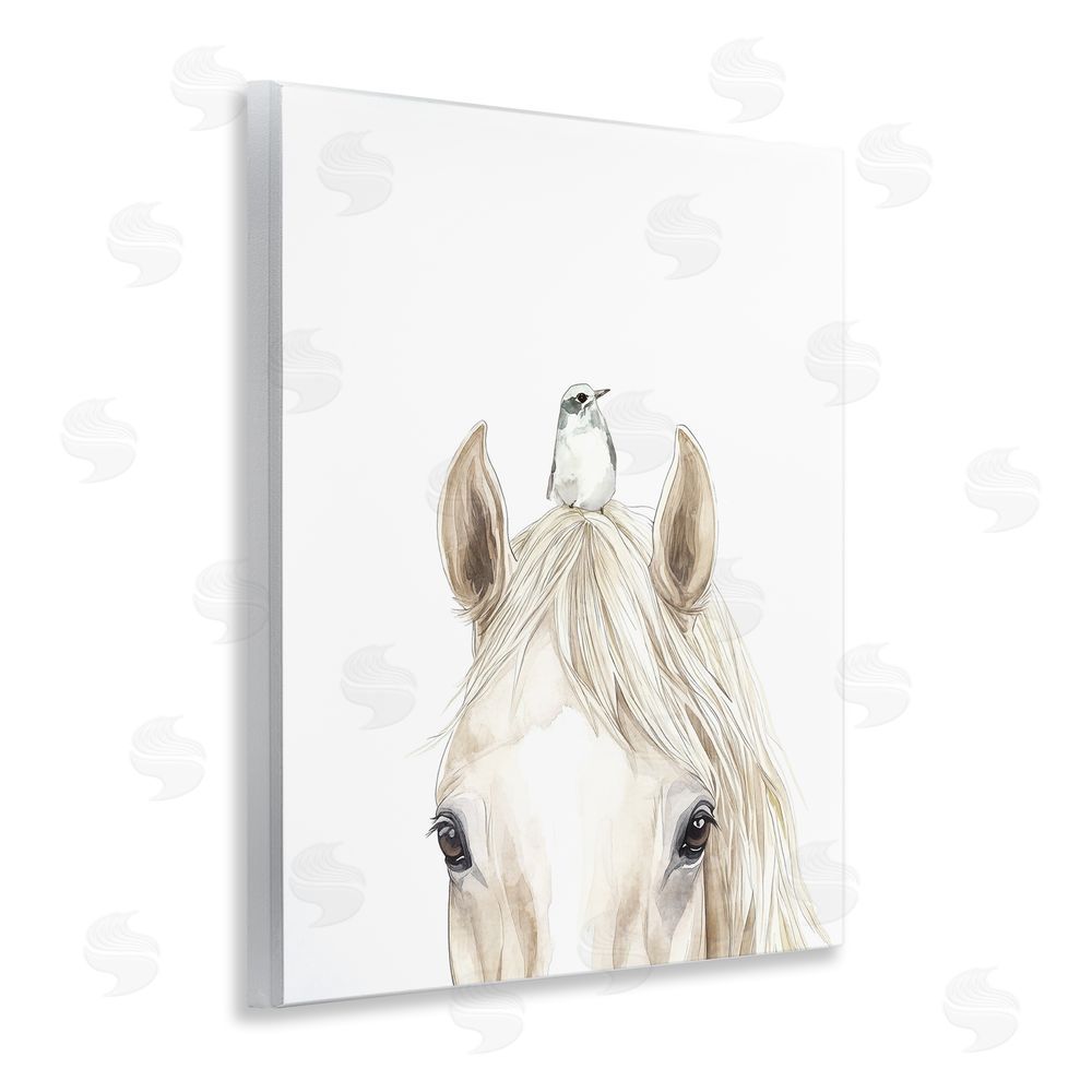 Svetlana Aleynikova Unexpected Guest Animals Wall Plaque Art Print