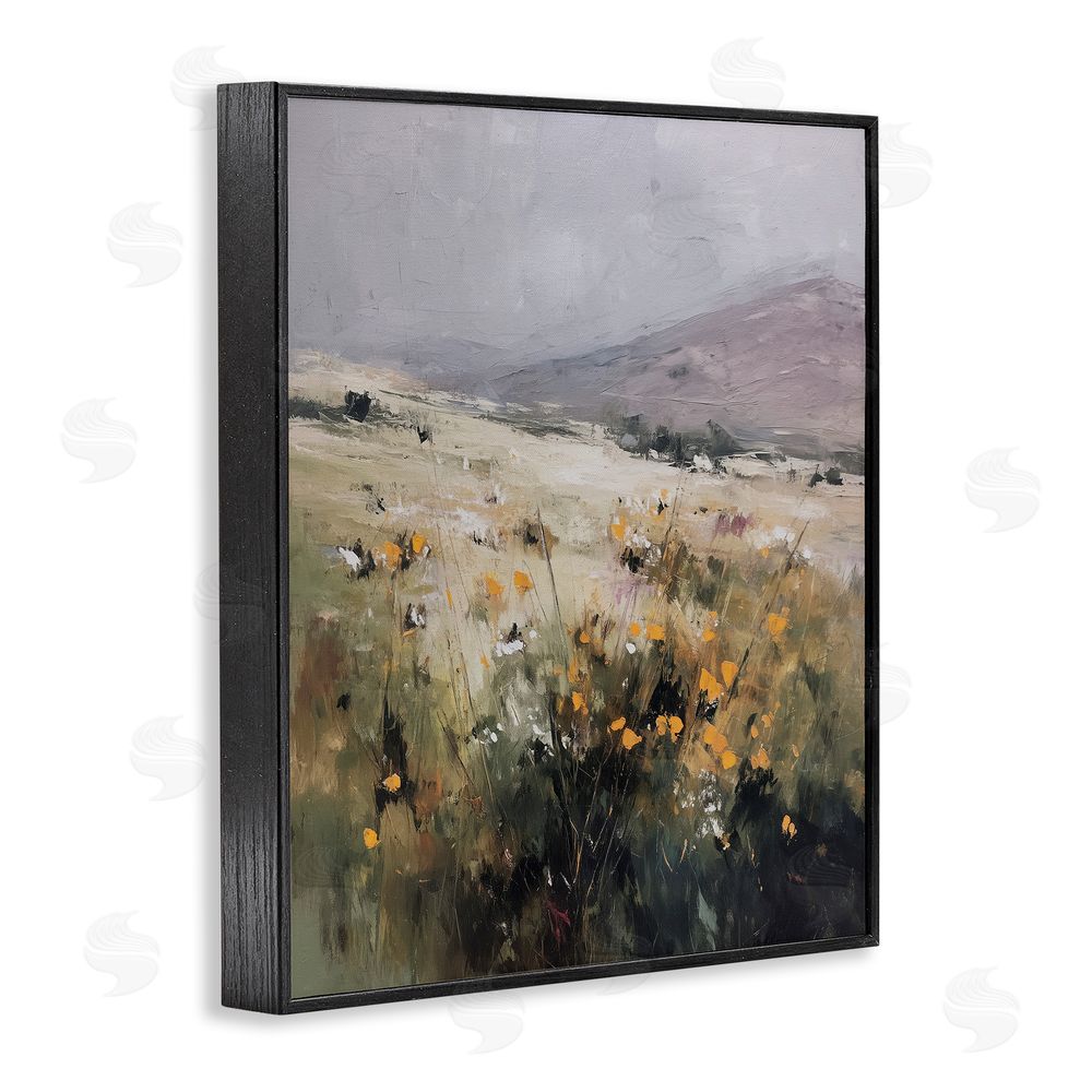 Svetlana Aleynikova Verdant Dreams Landscape Black Framed Giclee Wall Art Print