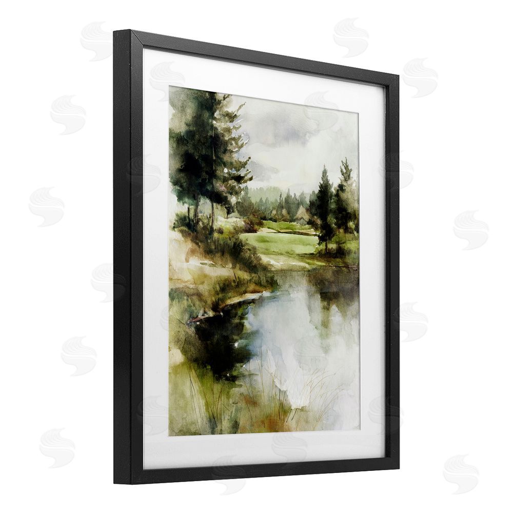 Svetlana Aleynikova The Secret Grove Black Framed Print Under Glass Wall Art