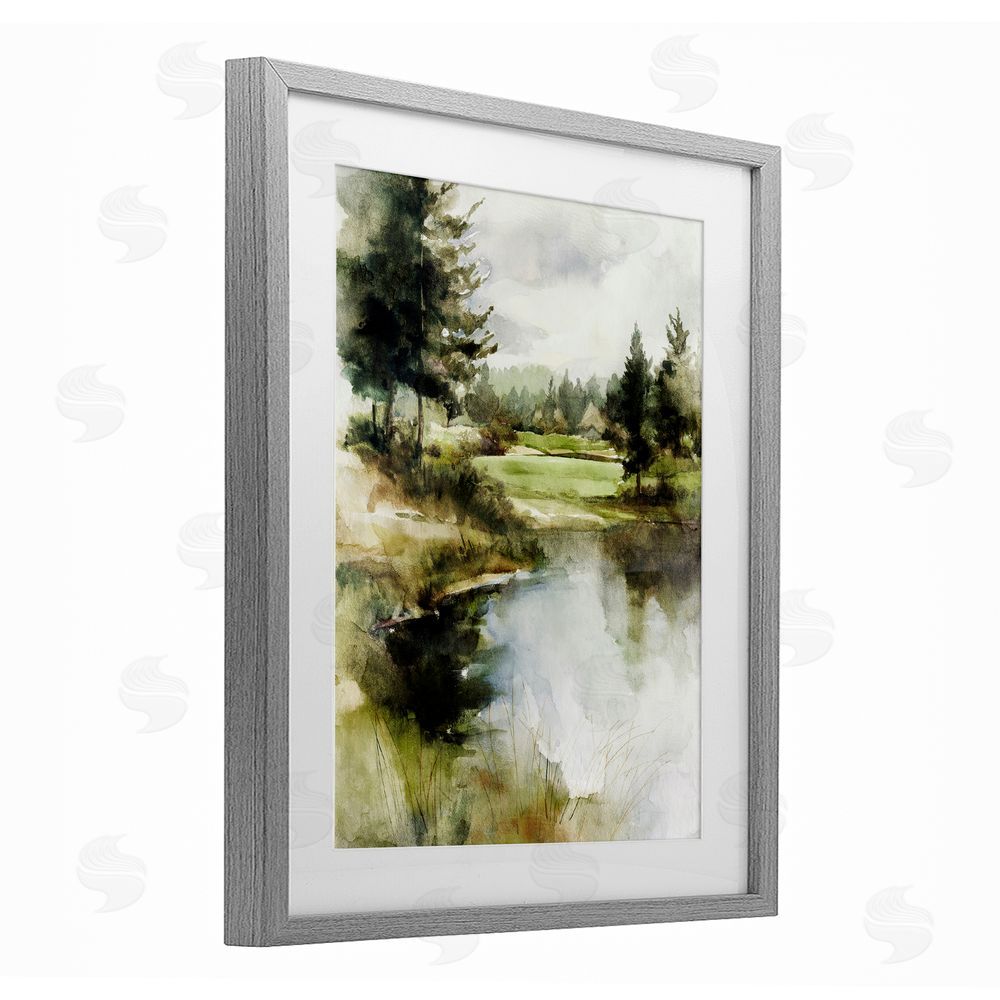 Svetlana Aleynikova The Secret Grove Gray Framed Print Under Glass Wall Art
