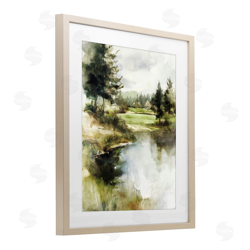 Svetlana Aleynikova The Secret Grove Birch Framed Print Under Glass Wall Art