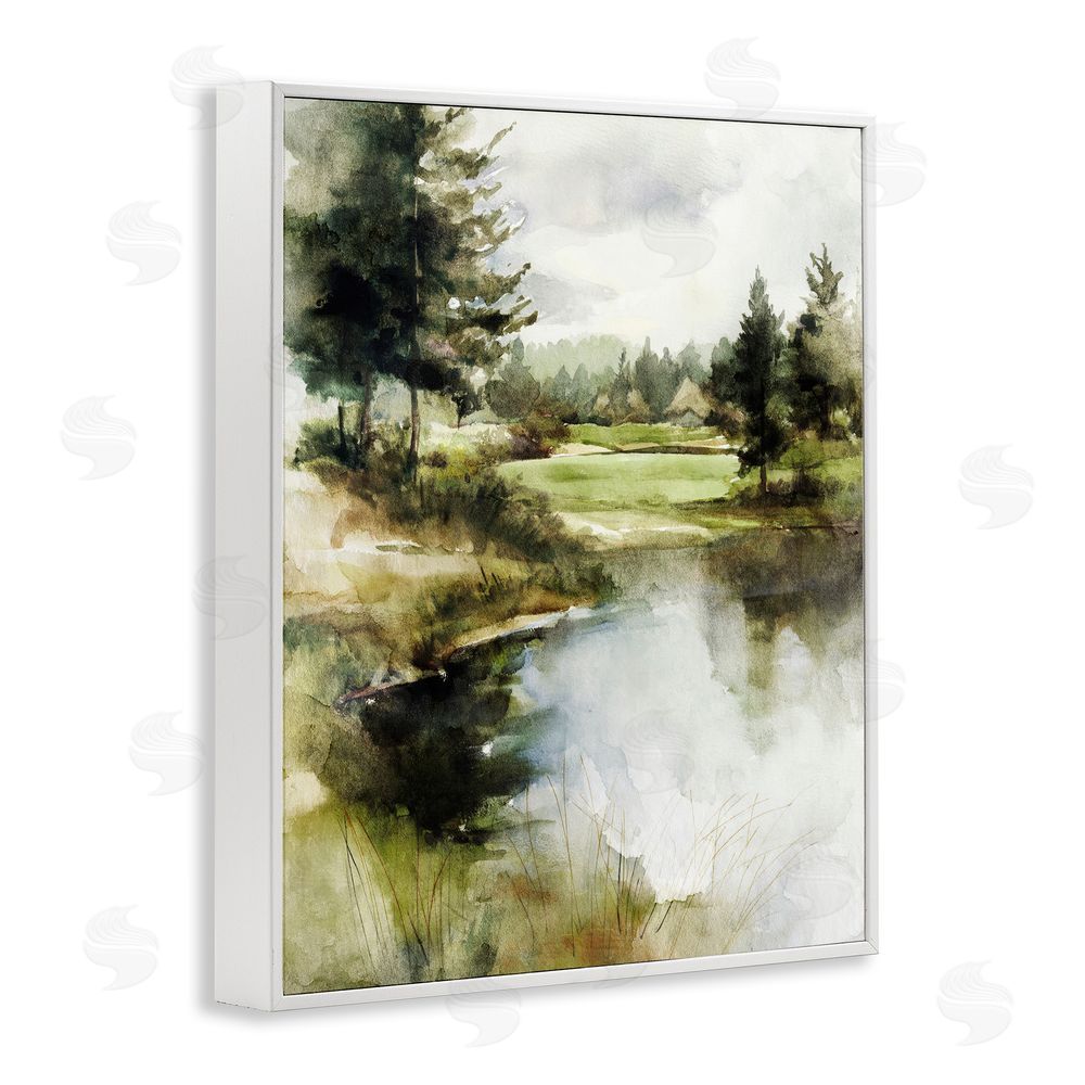 Svetlana Aleynikova The Secret Grove White Framed Giclee Wall Art Print