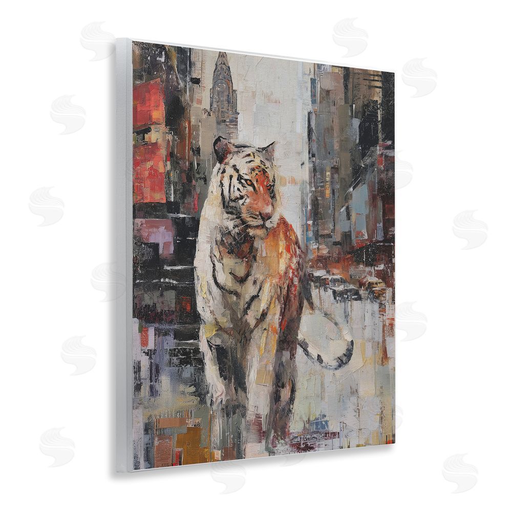 Svetlana Aleynikova Concrete Predator Roaming City Wall Plaque Art Print