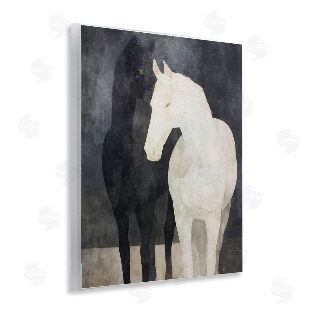 Svetlana Aleynikova Equine Twins Of Wind Wall Plaque Art Print