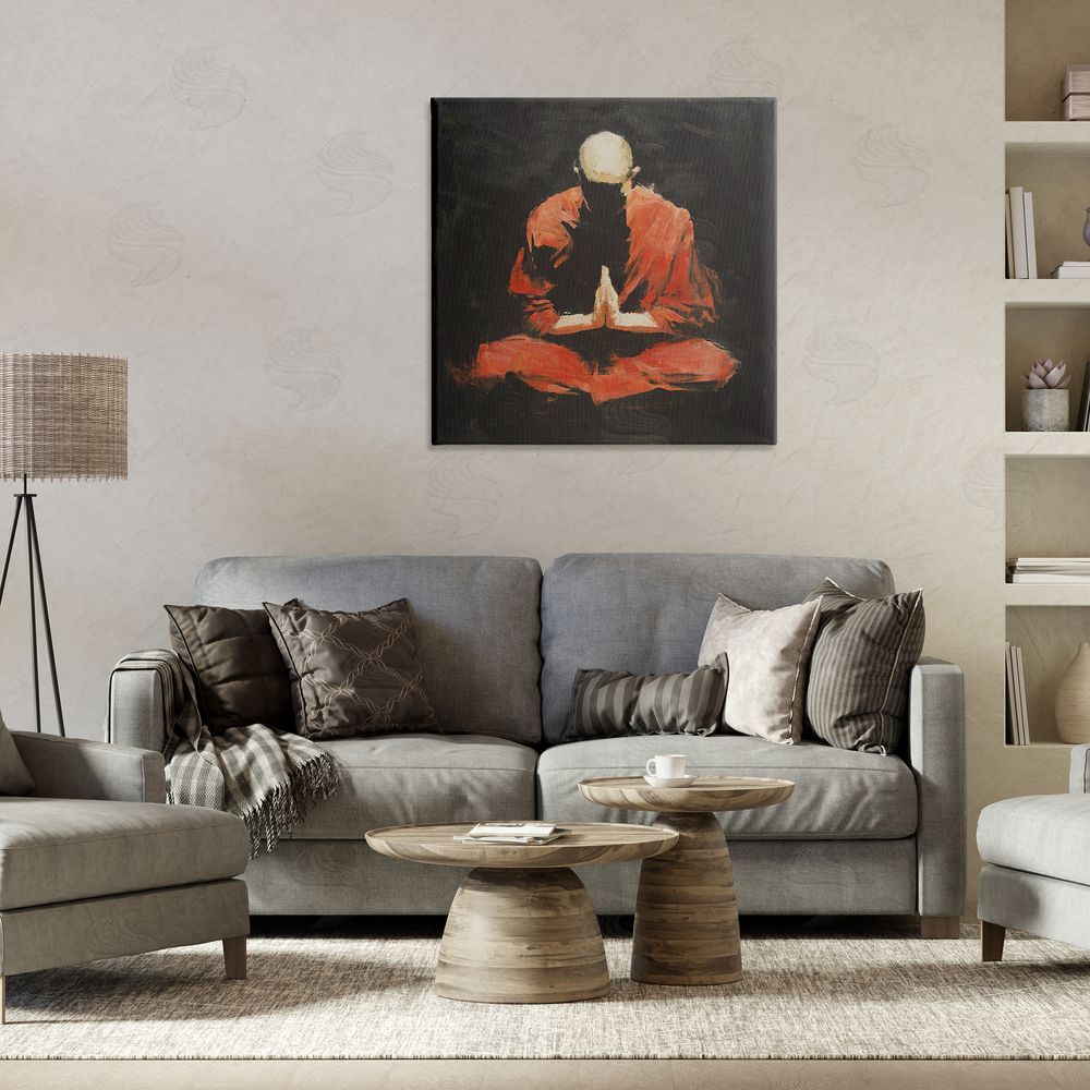 Svetlana Aleynikova A Calm Within Meditation Canvas Art on Wall