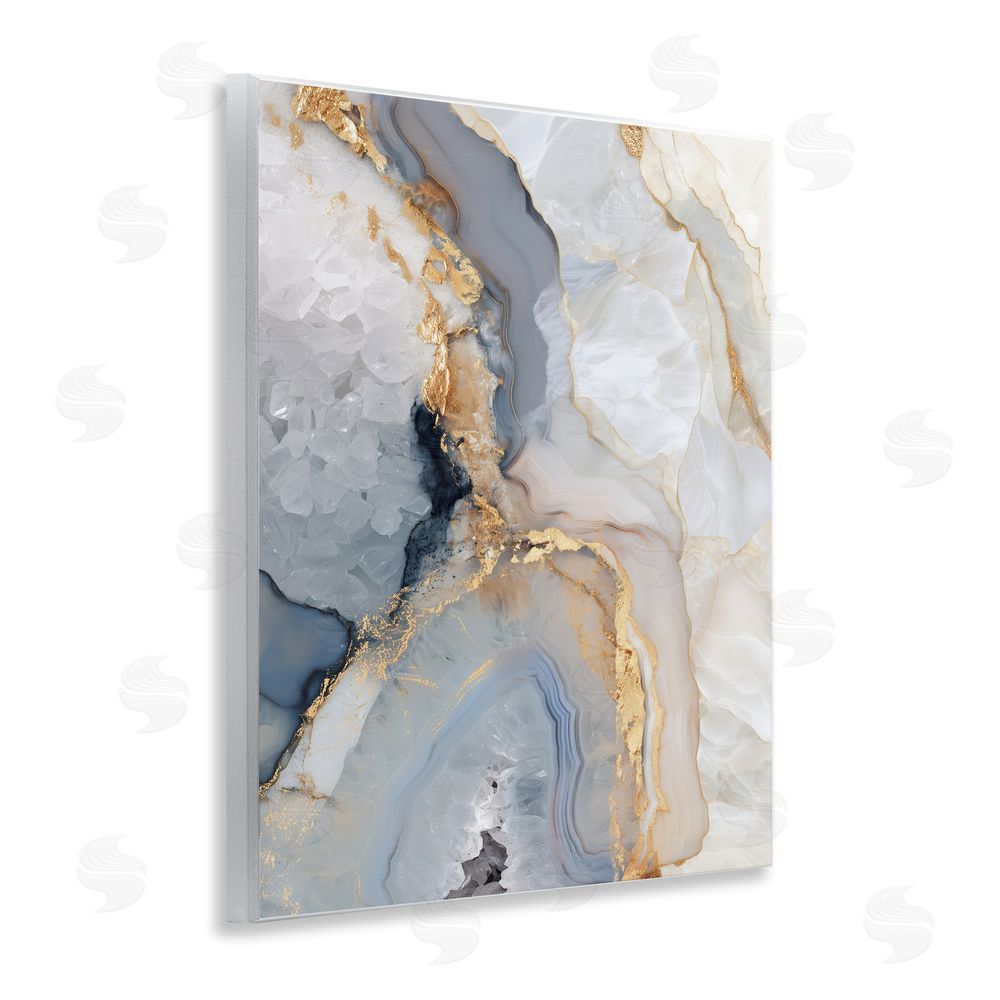 Svetlana Aleynikova Midnight Ore Crystals Wall Plaque Art Print