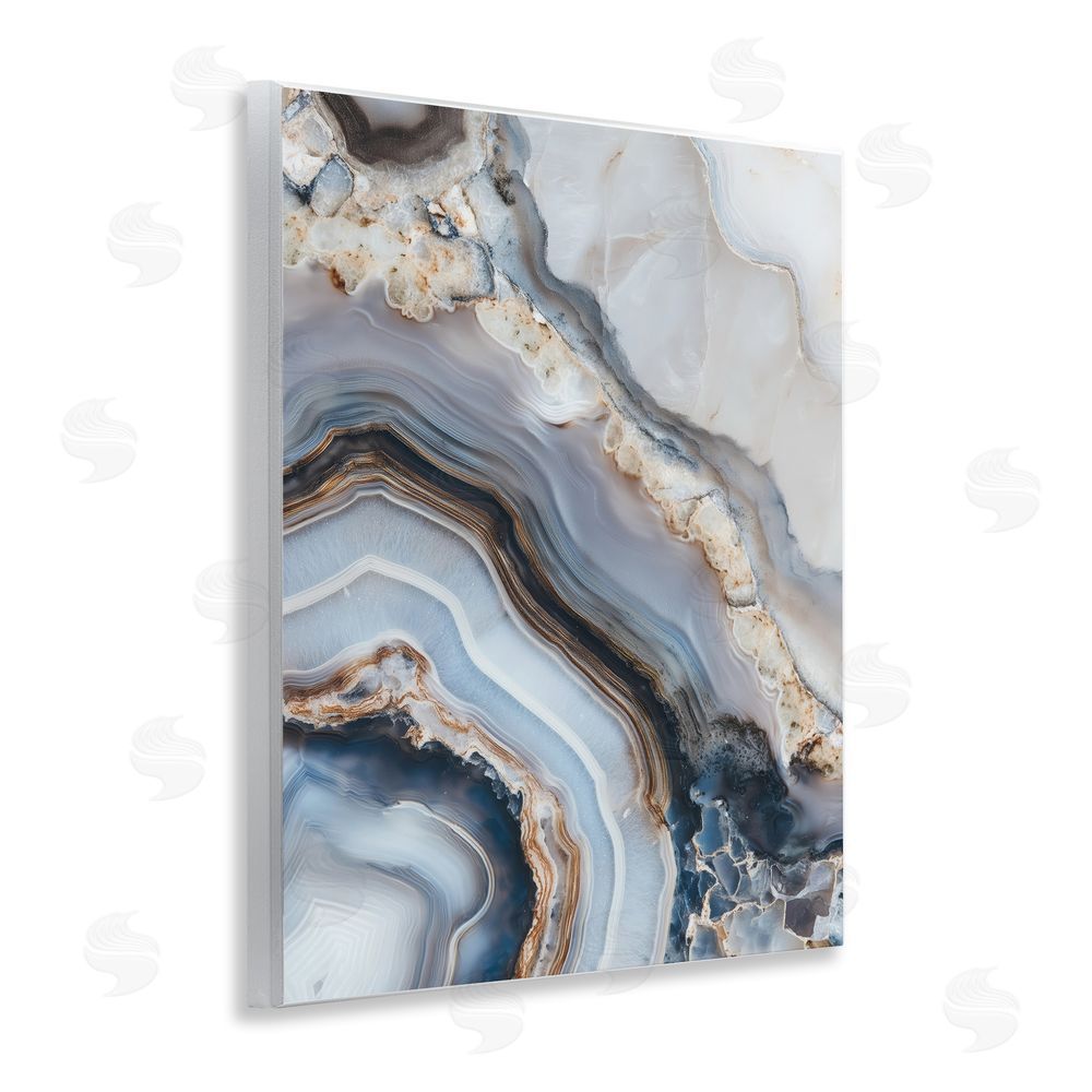 Svetlana Aleynikova Geode Gemstone Layers Wall Plaque Art Print