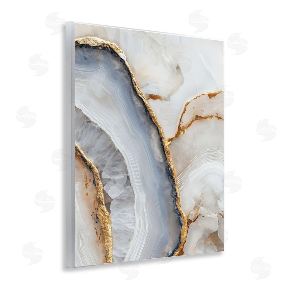 Svetlana Aleynikova Golden Marble Flow Wall Plaque Art Print