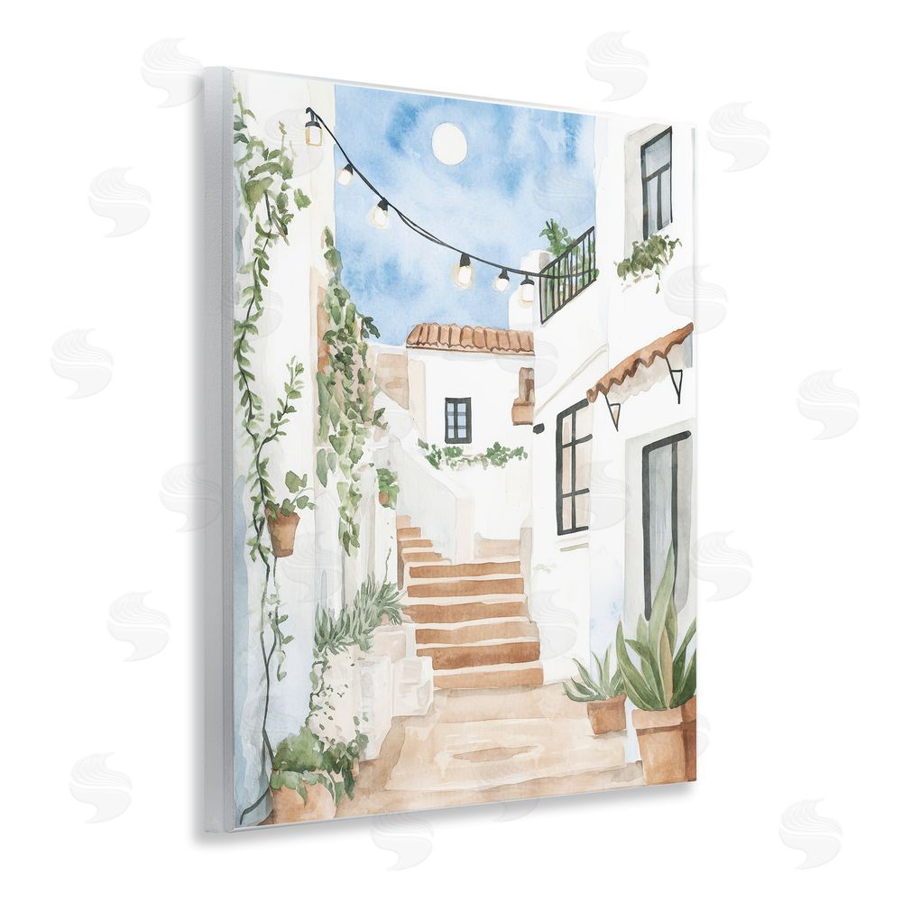 Svetlana Aleynikova Cozy Street Architecture Wall Plaque Art Print