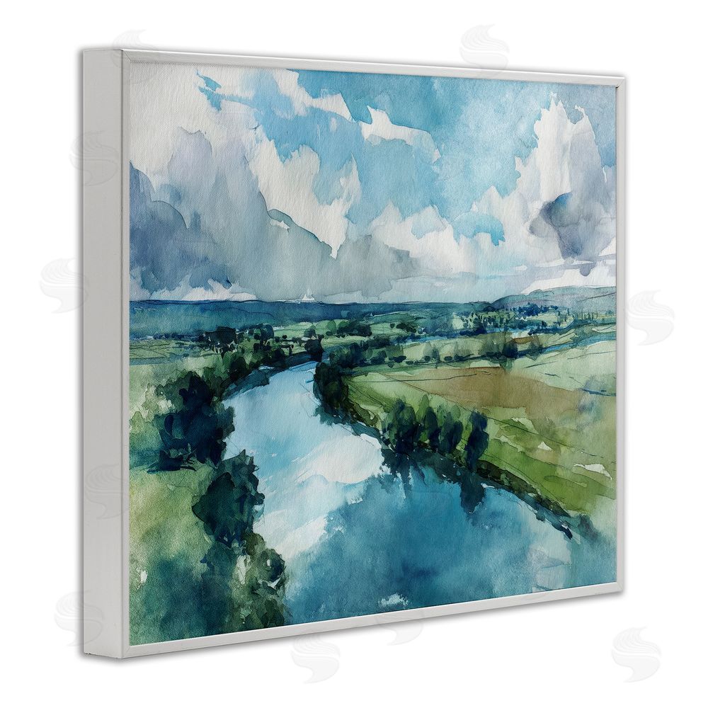 Svetlana Aleynikova In The Wild Flow White Framed Giclee Wall Art Print