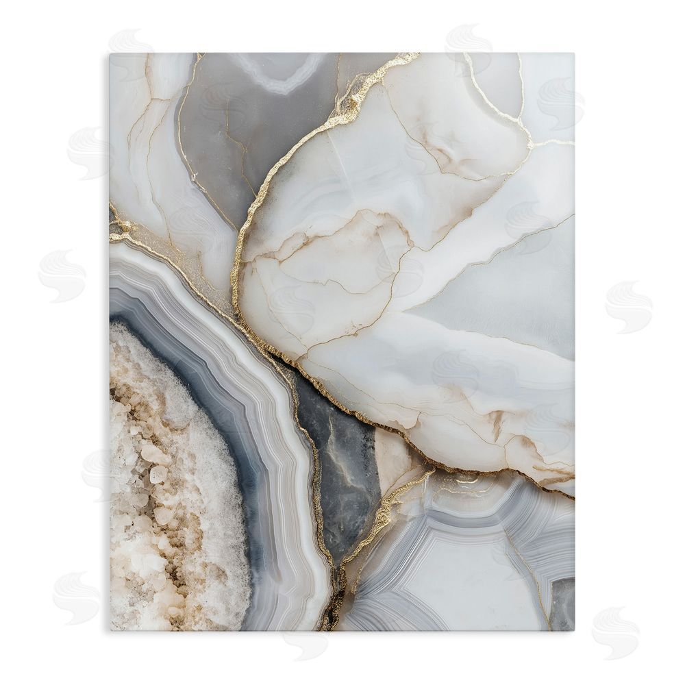 Svetlana Aleynikova Mineral Elegance Granite Stretched Canvas Wall Art Print