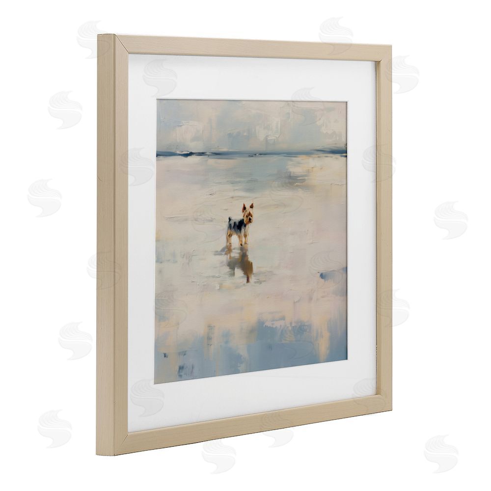 Svetlana Aleynikova Quiet Moment By The Sea Birch Framed Print Under Glass Wall Art