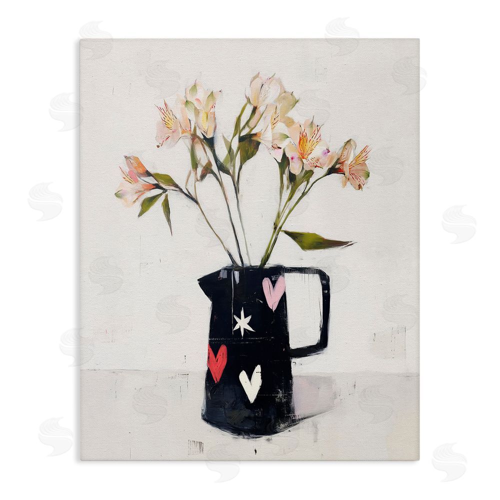 Svetlana Aleynikova Urban Mirage of Petals Stretched Canvas Wall Art Print