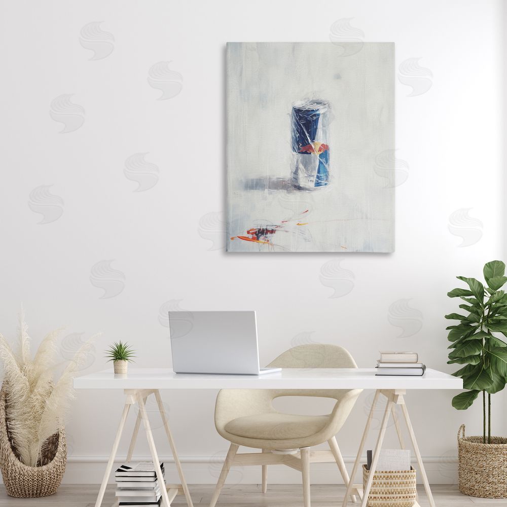 Svetlana Aleynikova Creative Energy Drink Stretched Canvas Wall Art in Room