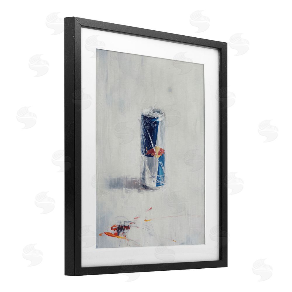 Svetlana Aleynikova Creative Energy Drink Black Framed Print Under Glass Wall Art