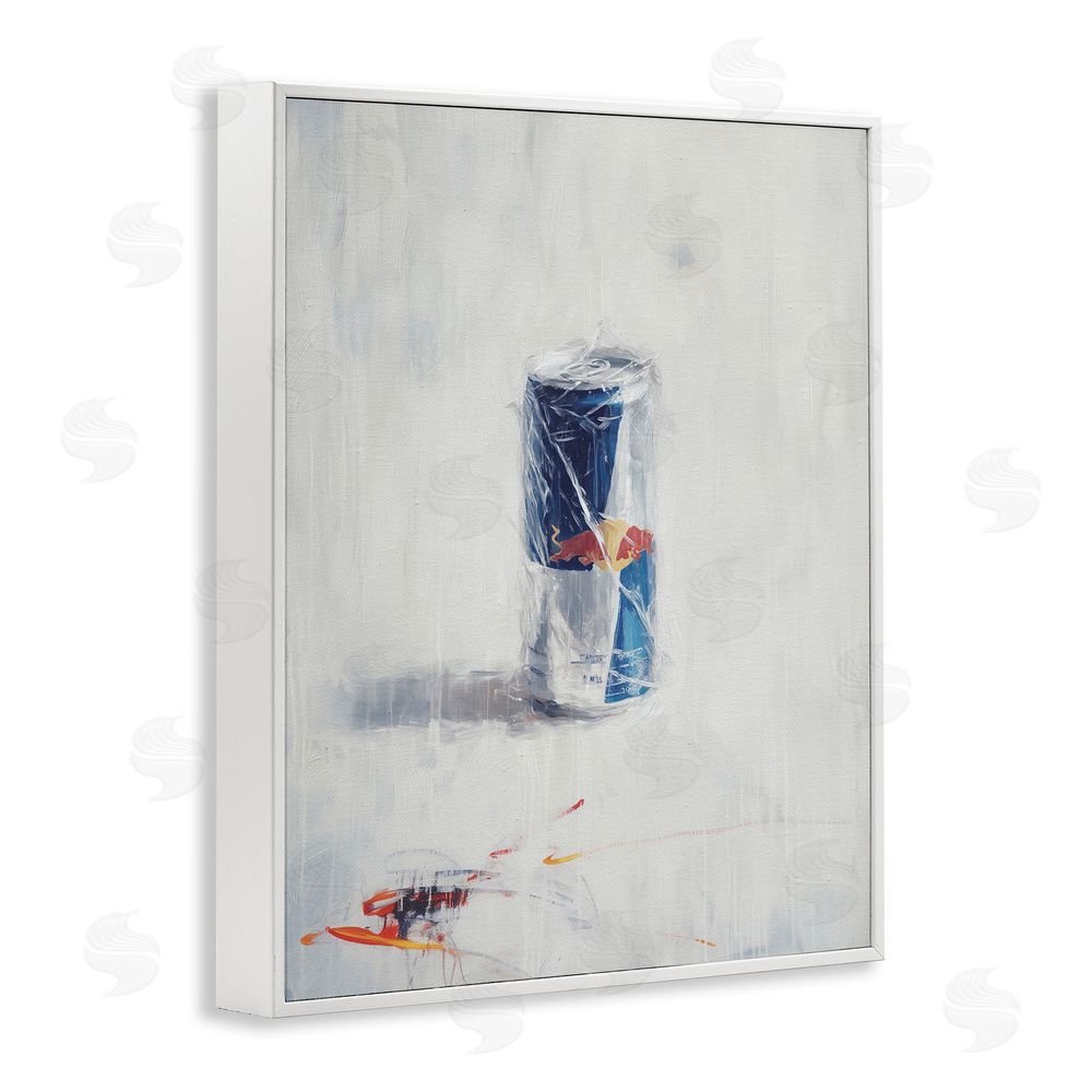 Svetlana Aleynikova Creative Energy Drink White Framed Giclee Wall Art Print
