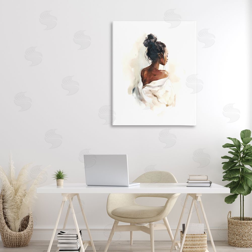Svetlana Aleynikova Chic From Behind Stretched Canvas Wall Art in Room