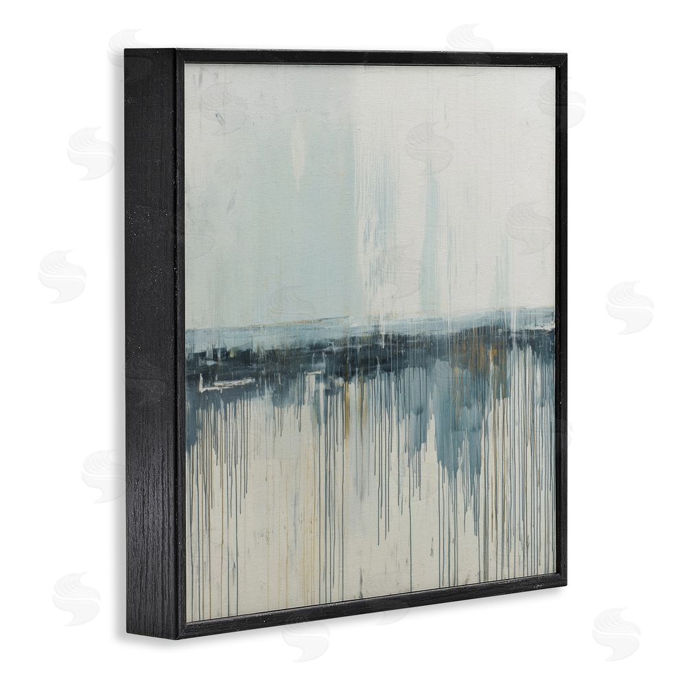 Svetlana Aleynikova Acrylic Drift Abstract Black Framed Giclee Wall Art Print