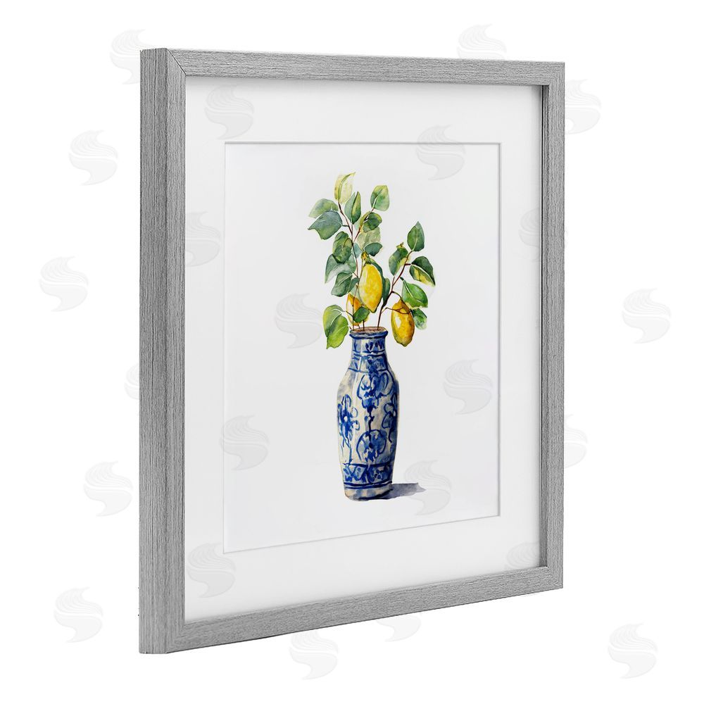 Svetlana Aleynikova Vase Of Sunshine Gray Framed Print Under Glass Wall Art