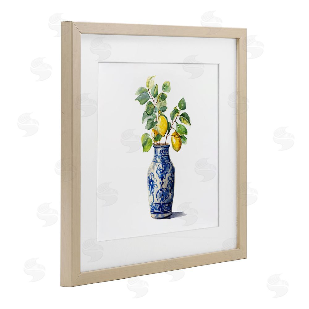 Svetlana Aleynikova Vase Of Sunshine Birch Framed Print Under Glass Wall Art