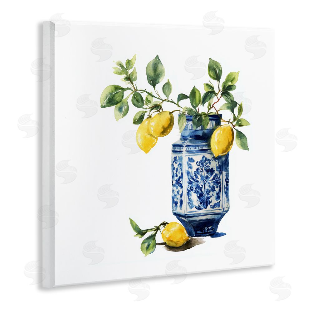 Svetlana Aleynikova Ornate Lemon Treasures Wall Plaque Art Print